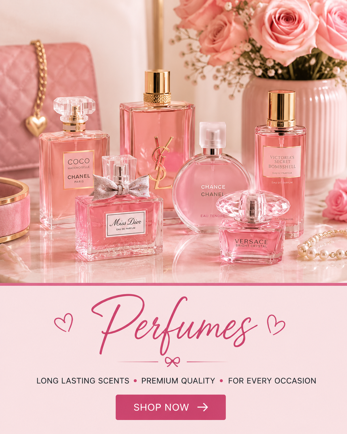 Cute and Gurly perfume collection